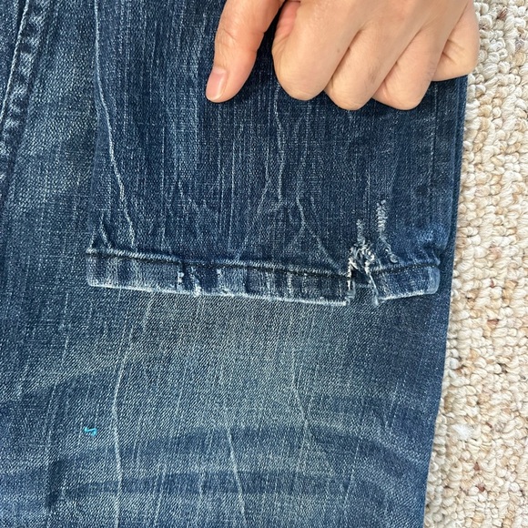 Hurley Blue Super Skinny Jeans with Distressed Details size 9 - Picture 10 of 10